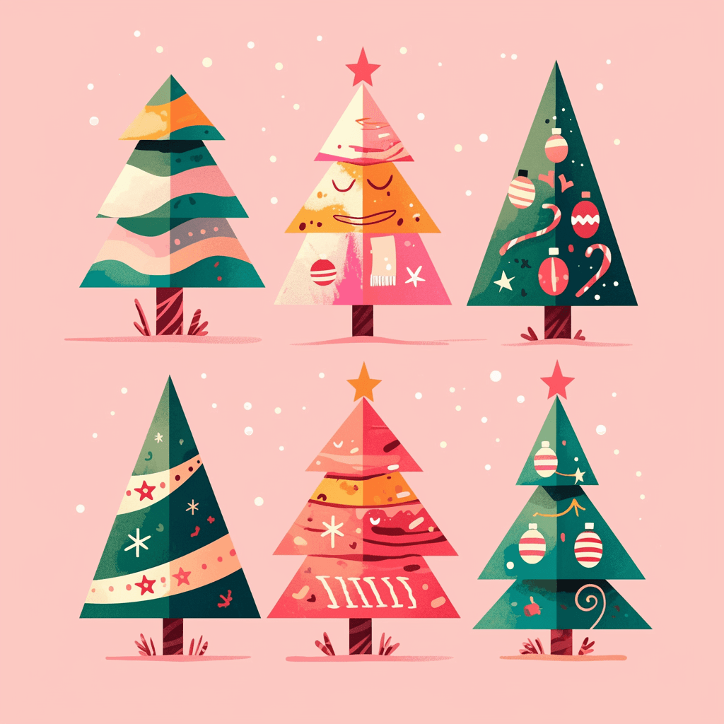 Christmas Tree 566 original repeating artwork