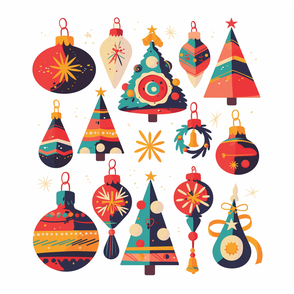 Christmas Tree 381 original repeating artwork