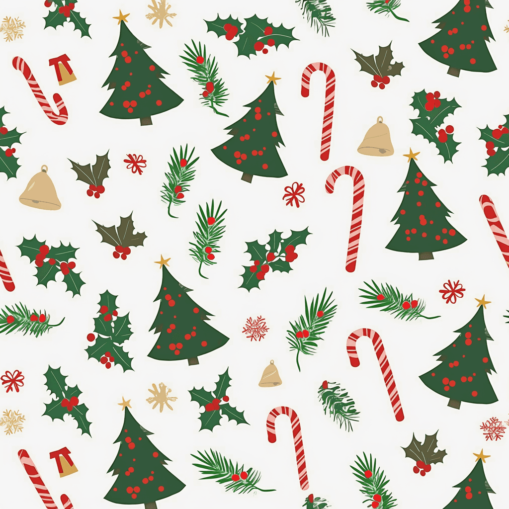 Christmas Tree 298 original repeating artwork