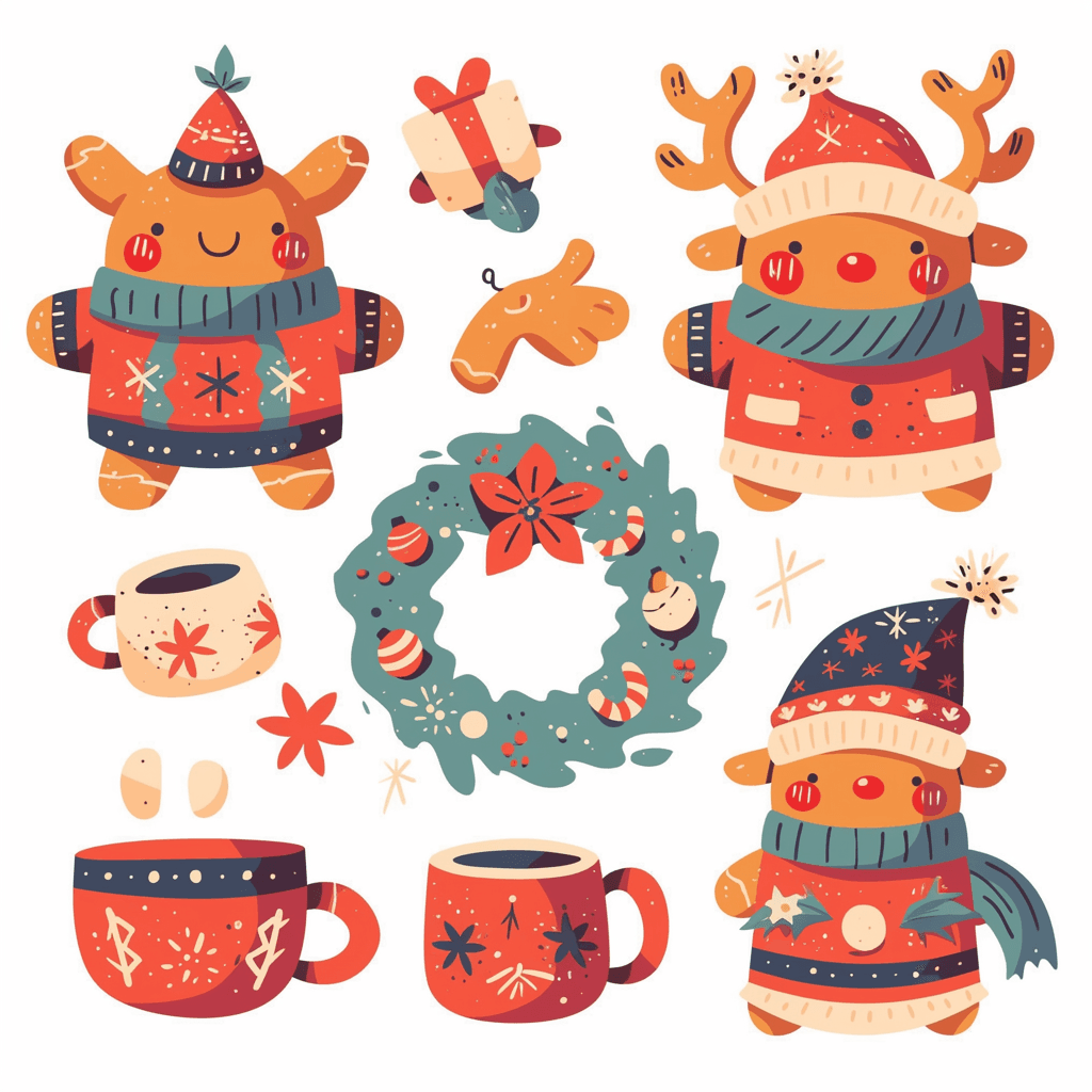 Christmas 466 original repeating artwork
