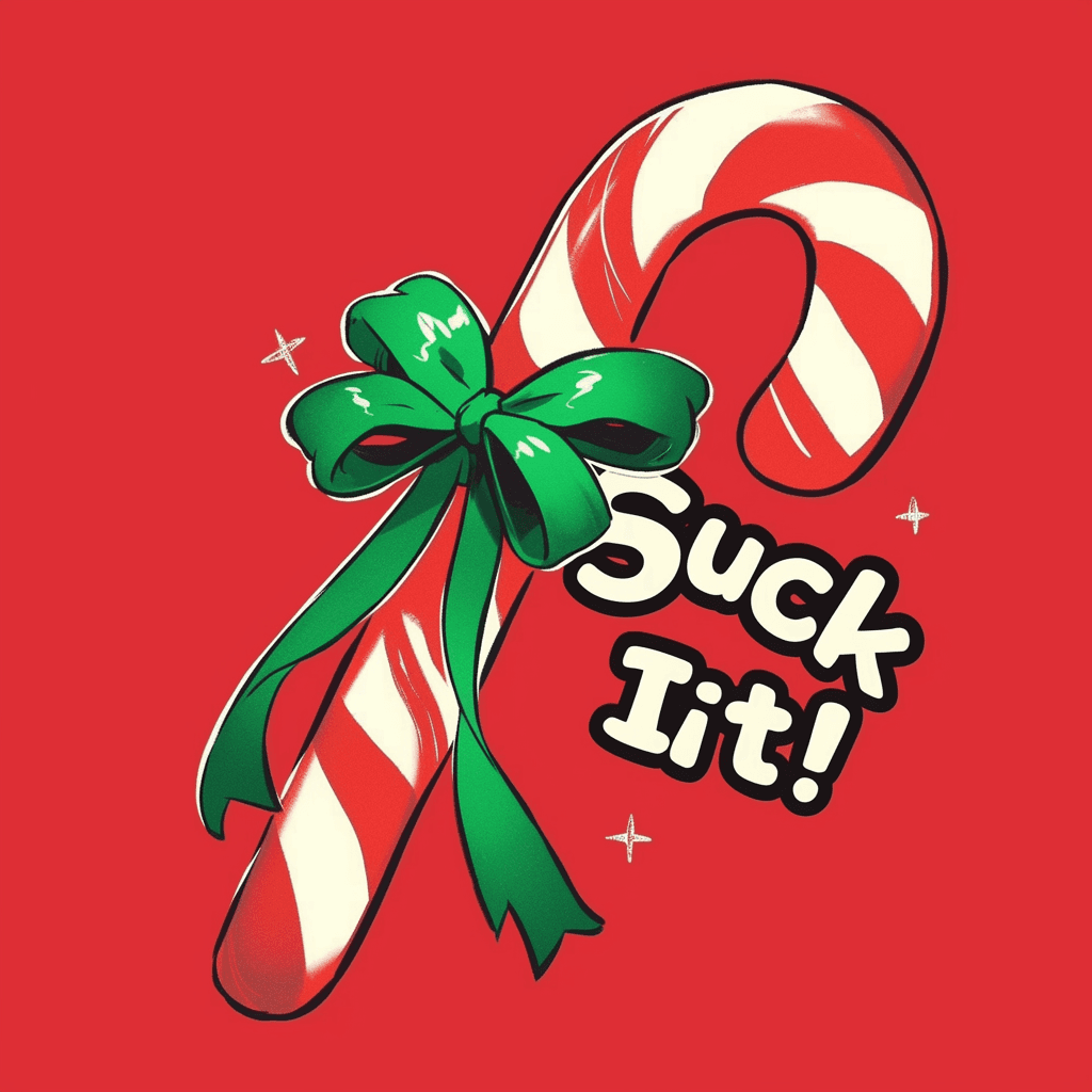 Christmas Candy Zoom original repeating artwork