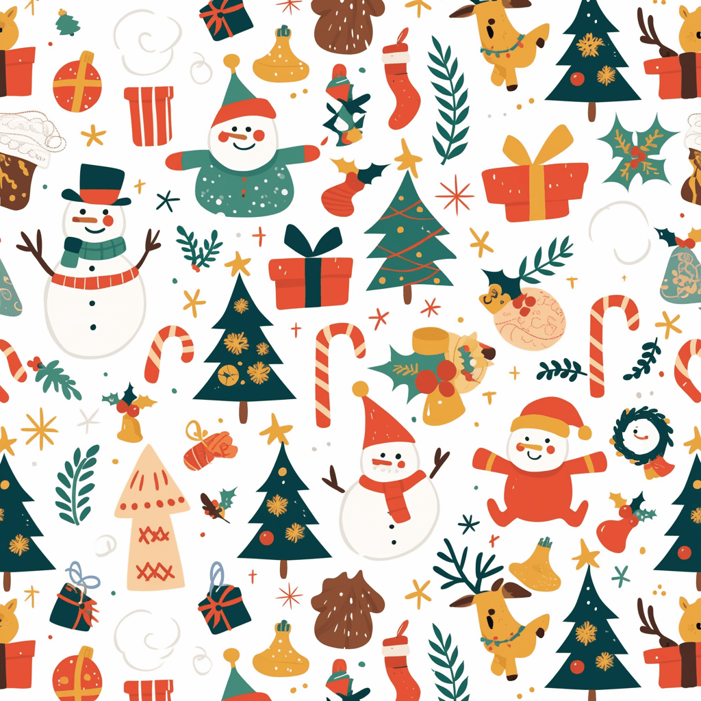 Christmas 278 original repeating artwork