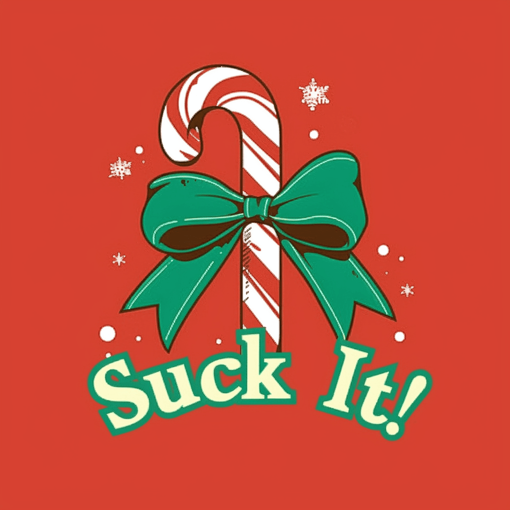 Christmas Candy Groove original repeating artwork
