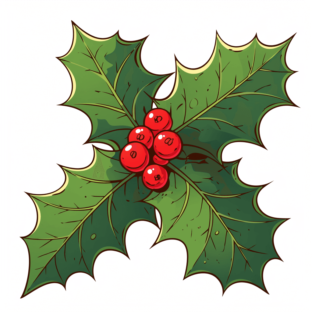 Christmas Tree Burst original repeating artwork