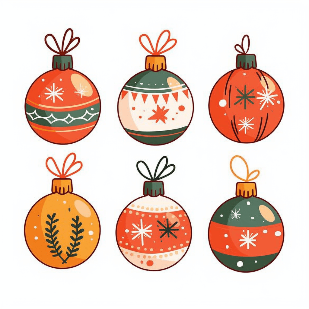 Christmas Ball Archive original repeating artwork