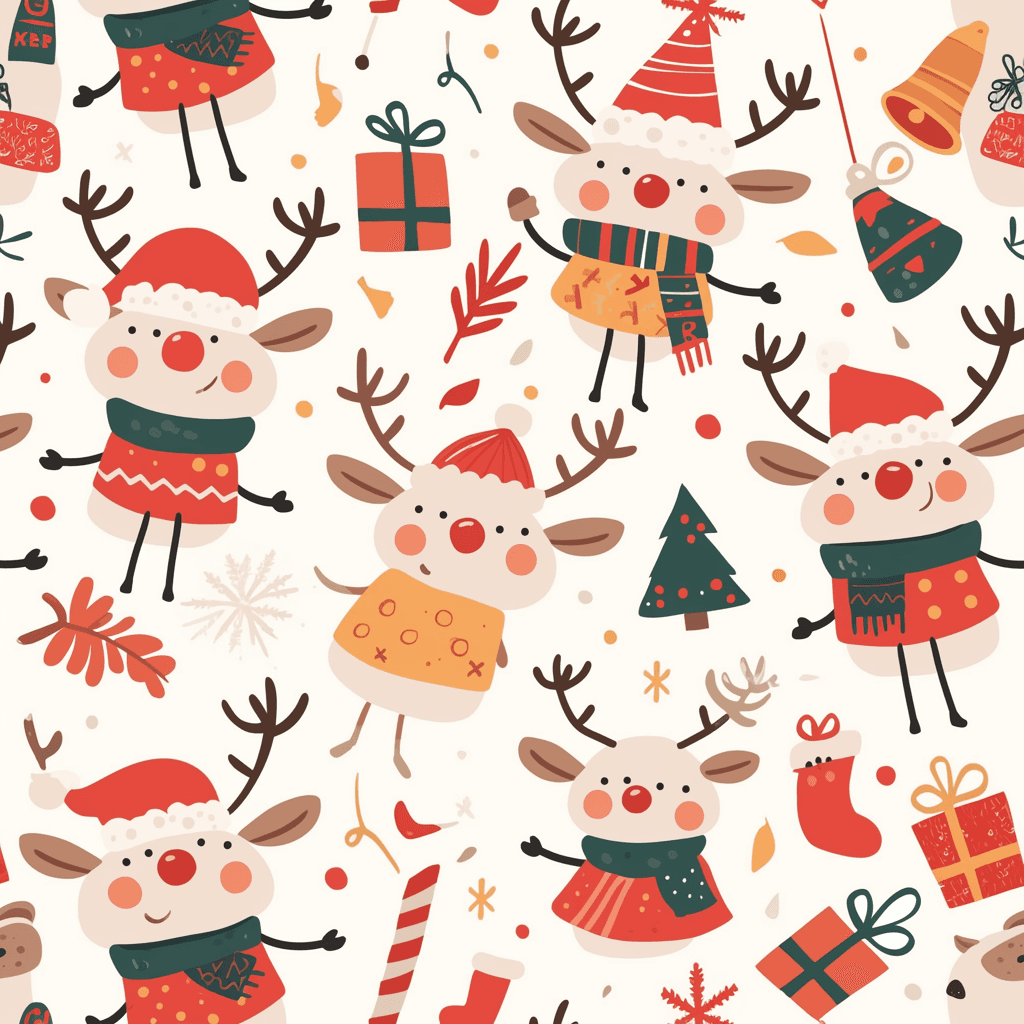 Christmas Edition original repeating artwork