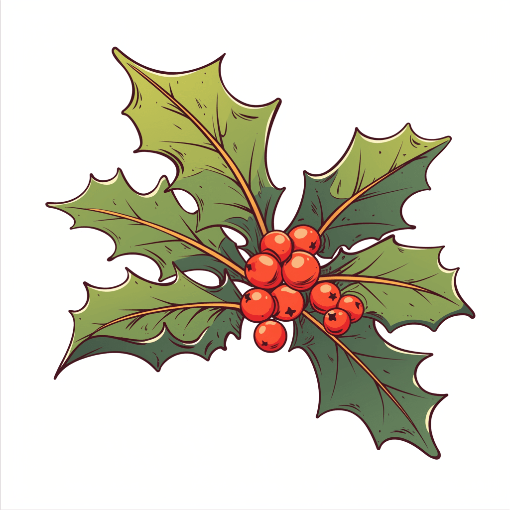 Christmas Flow original repeating artwork