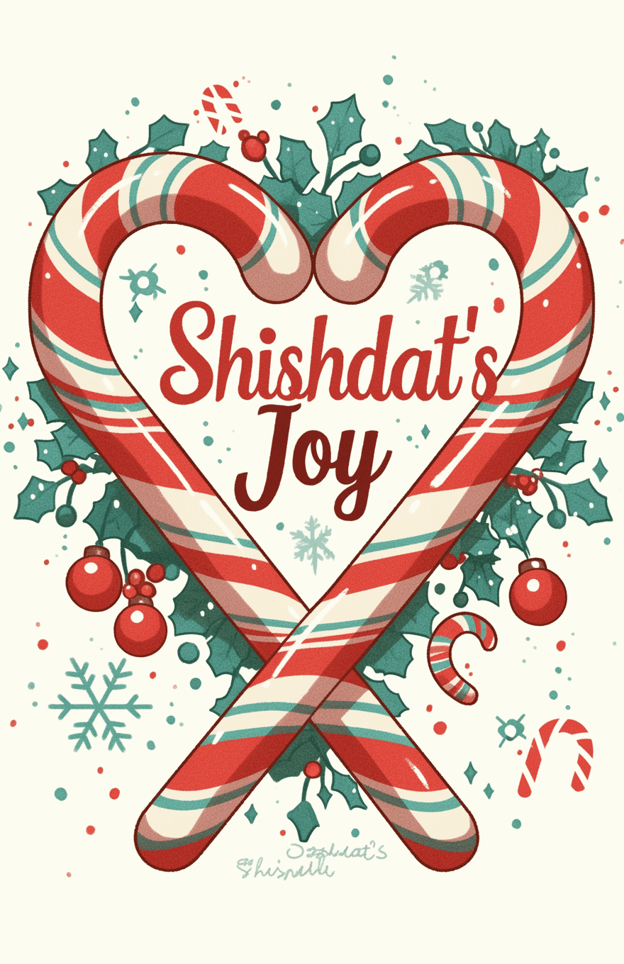 Christmas Hue original repeating artwork
