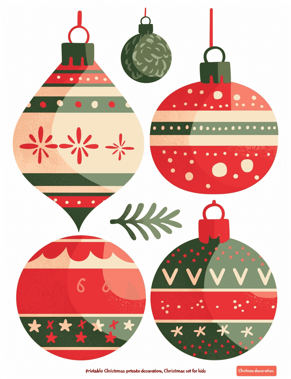 Christmas Rooftop original repeating artwork