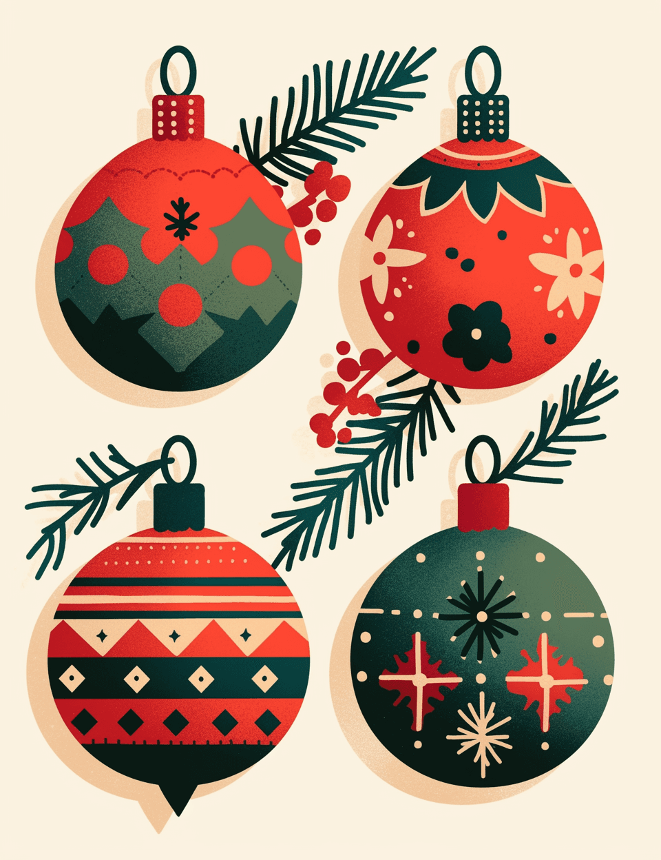 Christmas 174 original repeating artwork