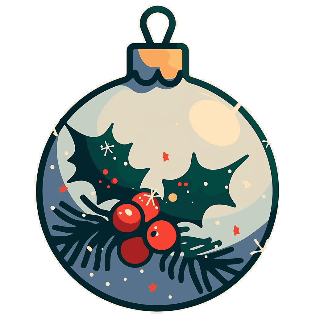 Christmas Chase original repeating artwork