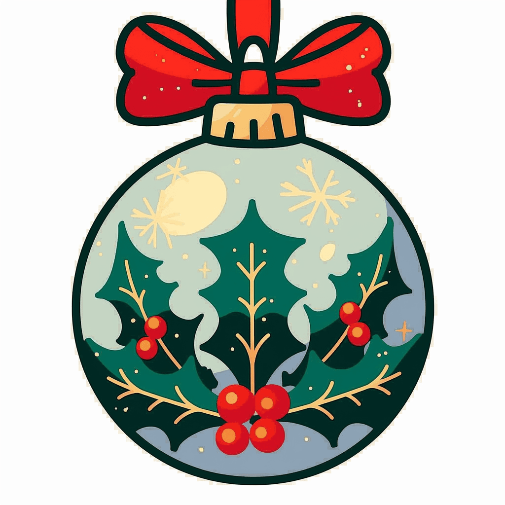 Christmas Pop original repeating artwork