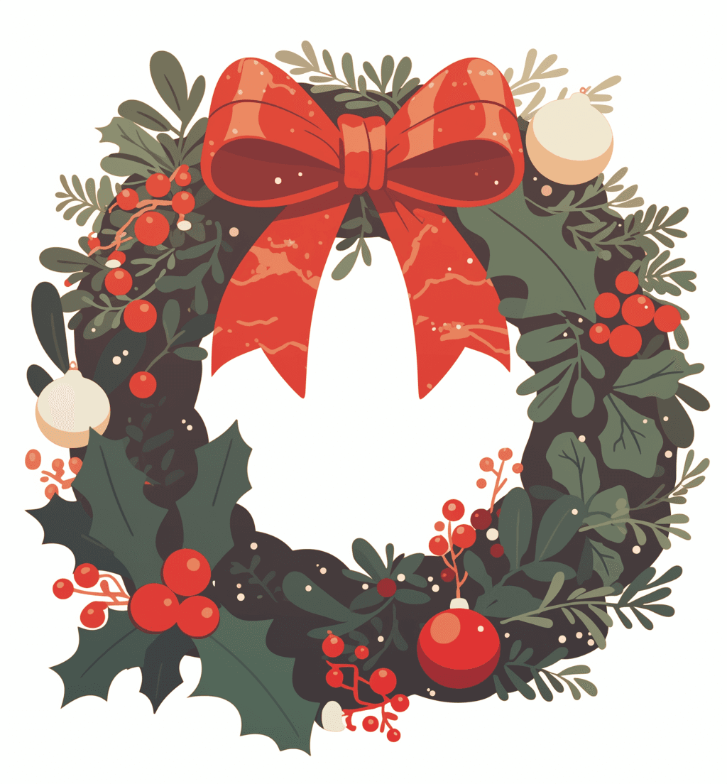 Christmas Drift original repeating artwork