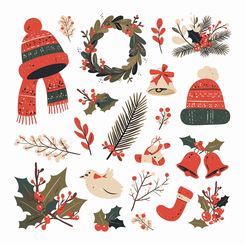 Christmas 332 original repeating artwork