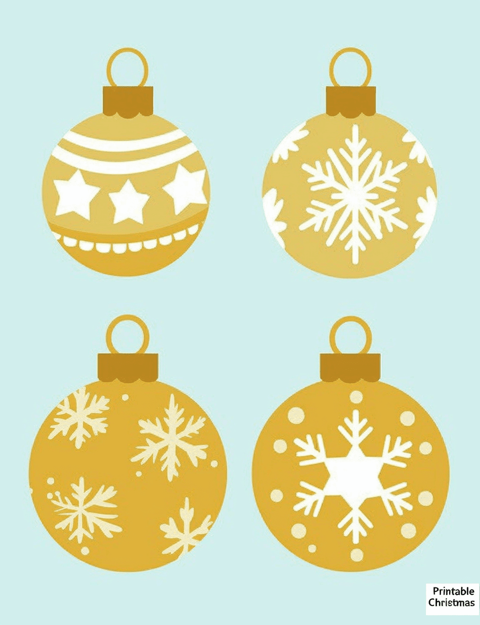 Christmas Ball Shine On original repeating artwork
