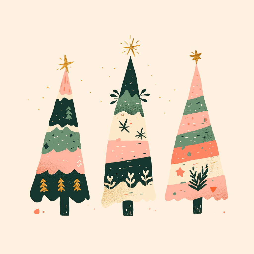 Christmas Tree 771 original repeating artwork