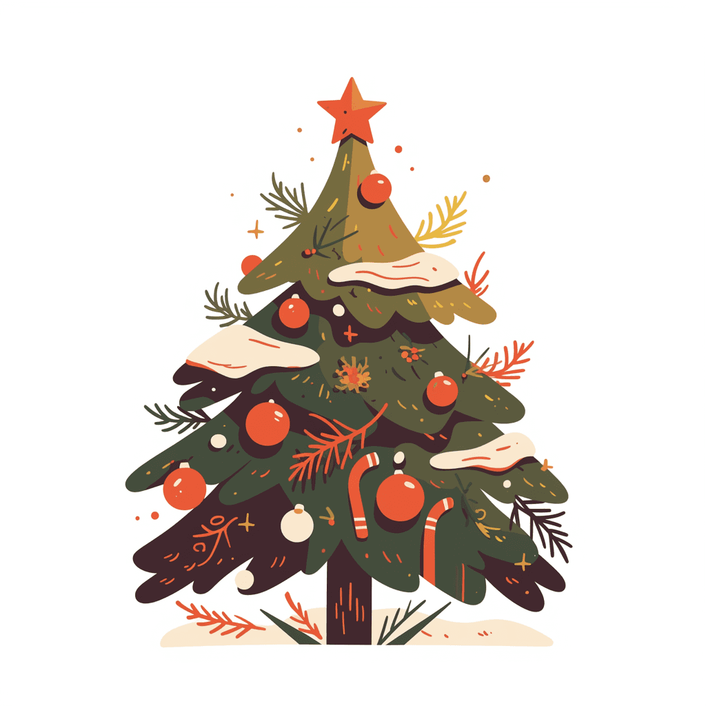 Christmas Tree 794 original repeating artwork