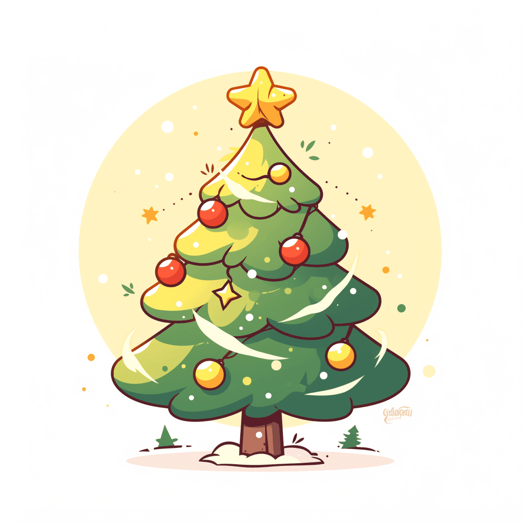 Christmas Tree 189 original repeating artwork