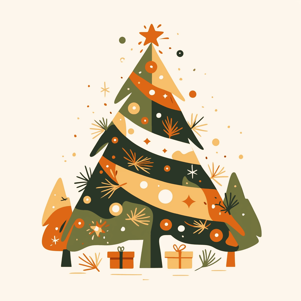 Christmas Tree 290 original repeating artwork