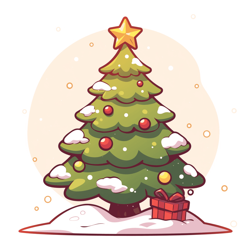 Christmas Tree 069 original repeating artwork