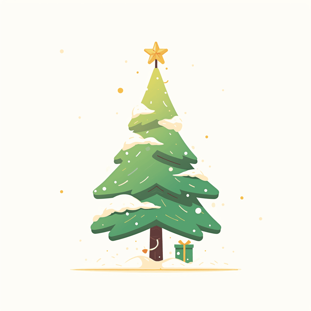 Christmas Tree 214 original repeating artwork