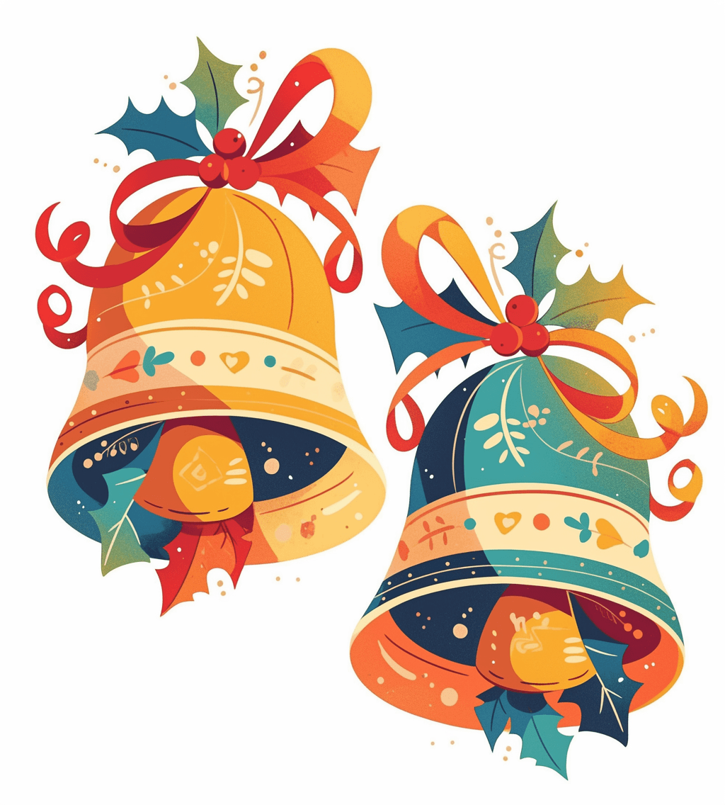 Christmas Moonlit original repeating artwork