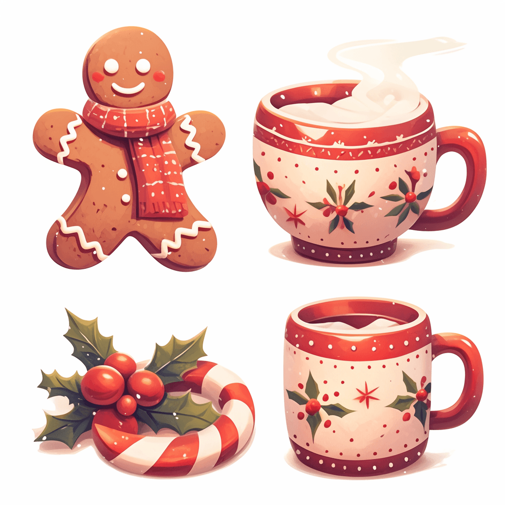 Christmas Onyx original repeating artwork