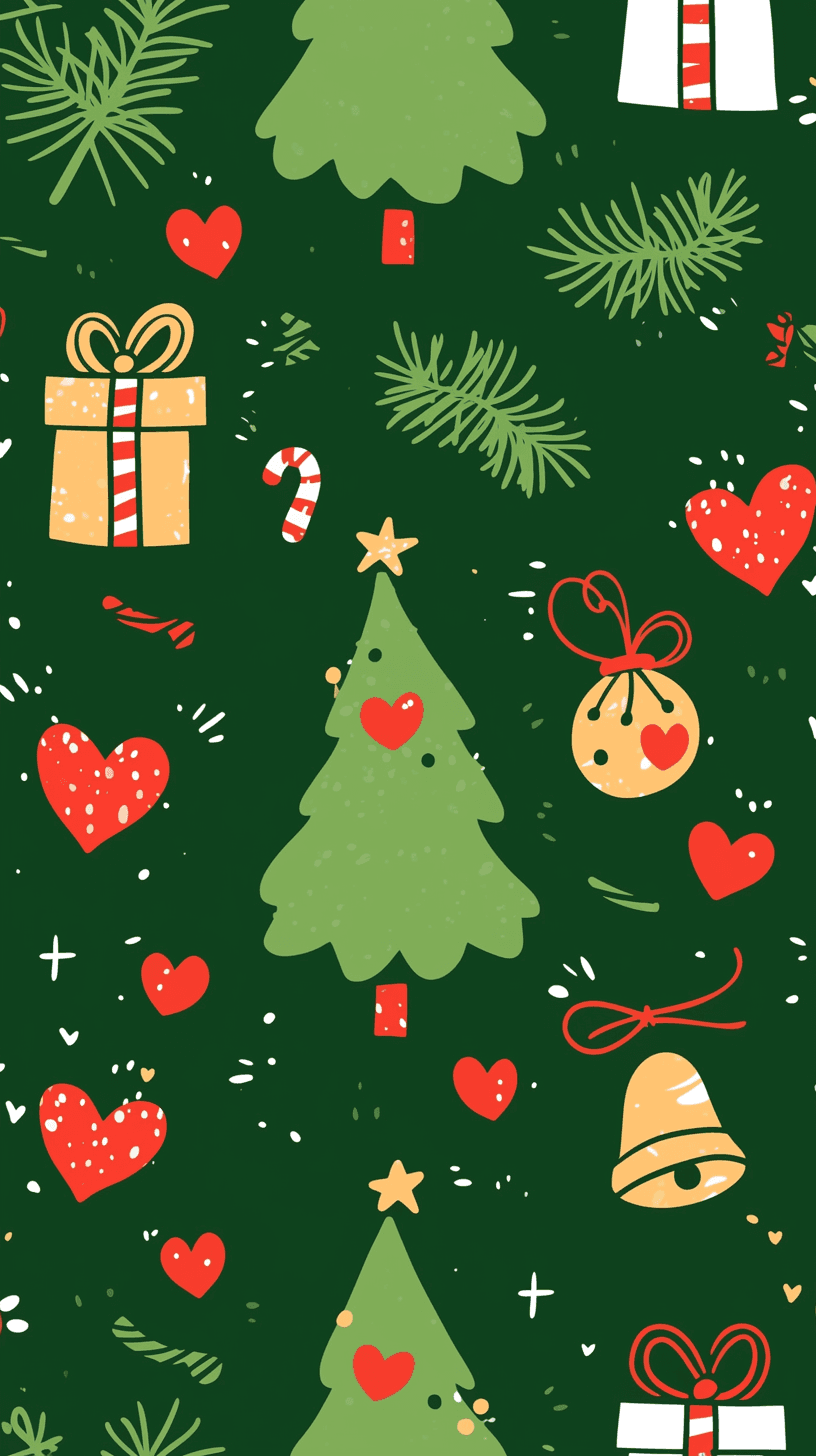 Christmas Christmas Tree 188 original repeating artwork