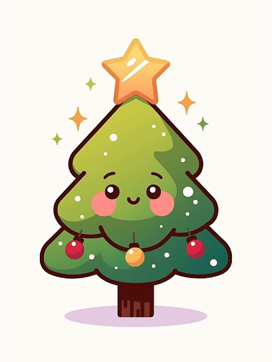 Christmas Tree 689 original repeating artwork