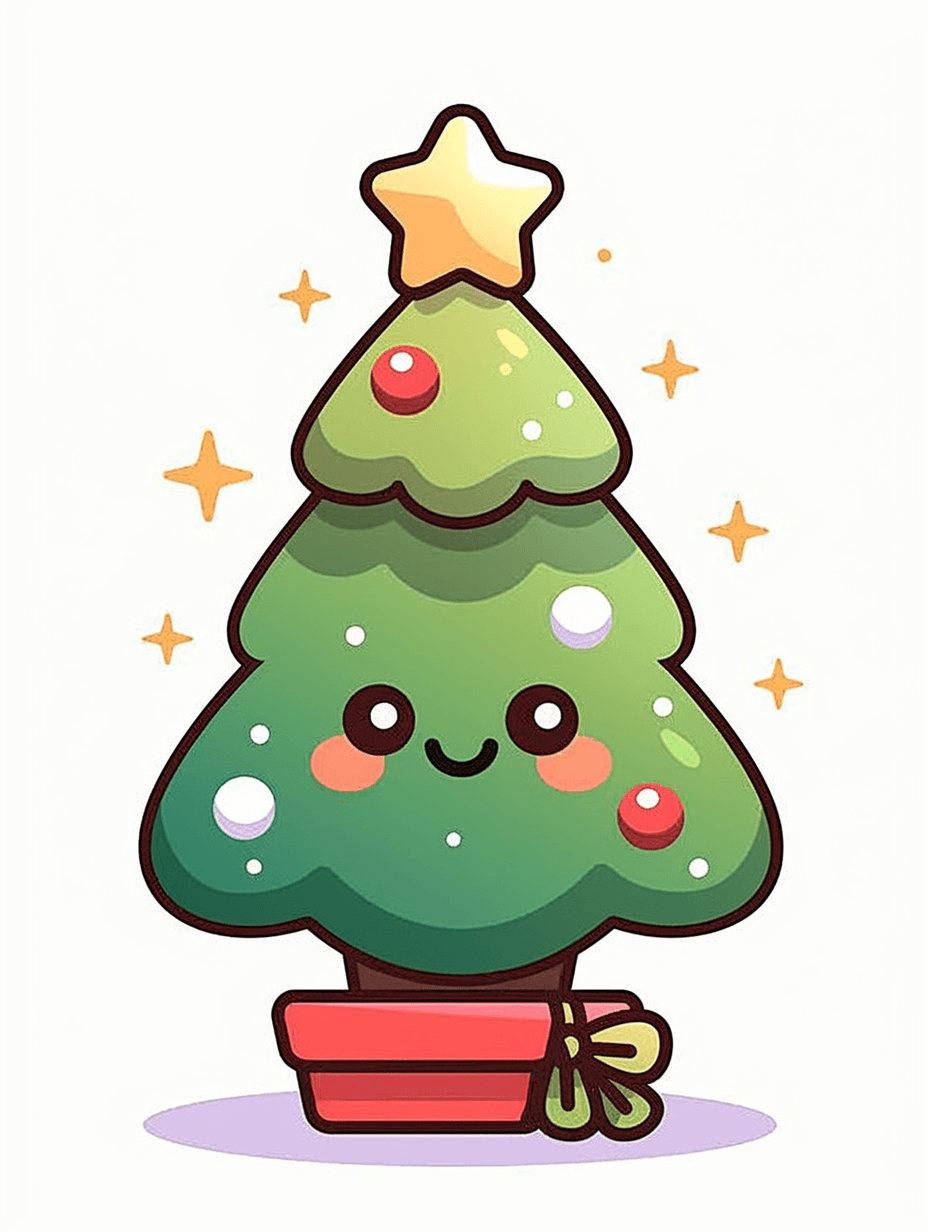 Christmas Tree 010 original repeating artwork