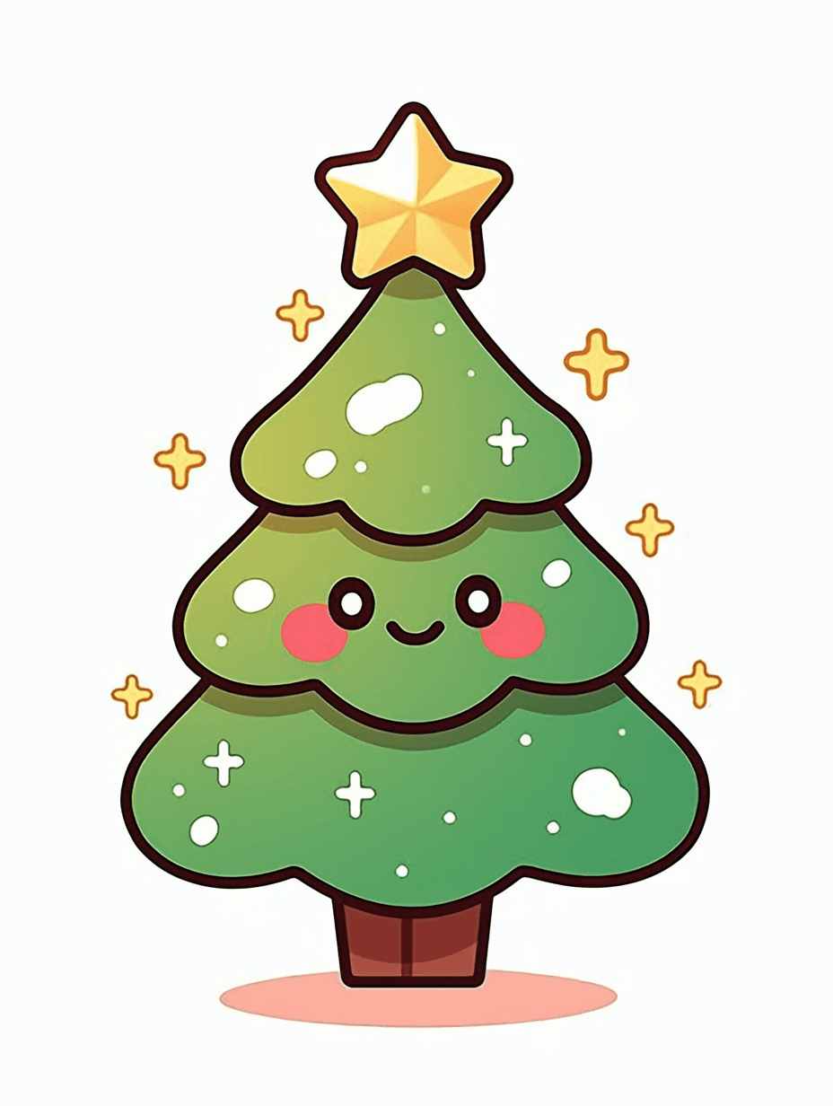 Christmas Christmas Tree 033 original repeating artwork