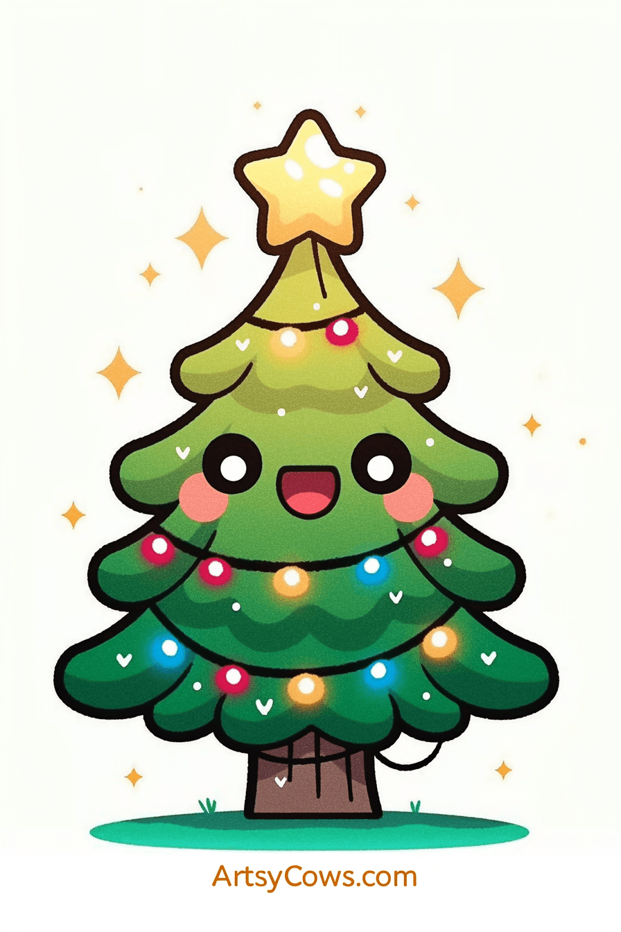 Christmas Christmas Tree 177 original repeating artwork