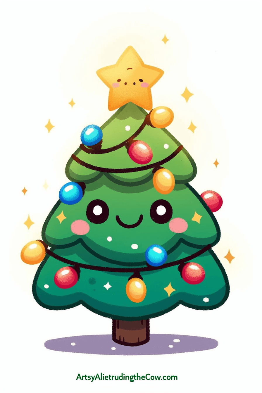 Christmas Christmas Tree 115 original repeating artwork