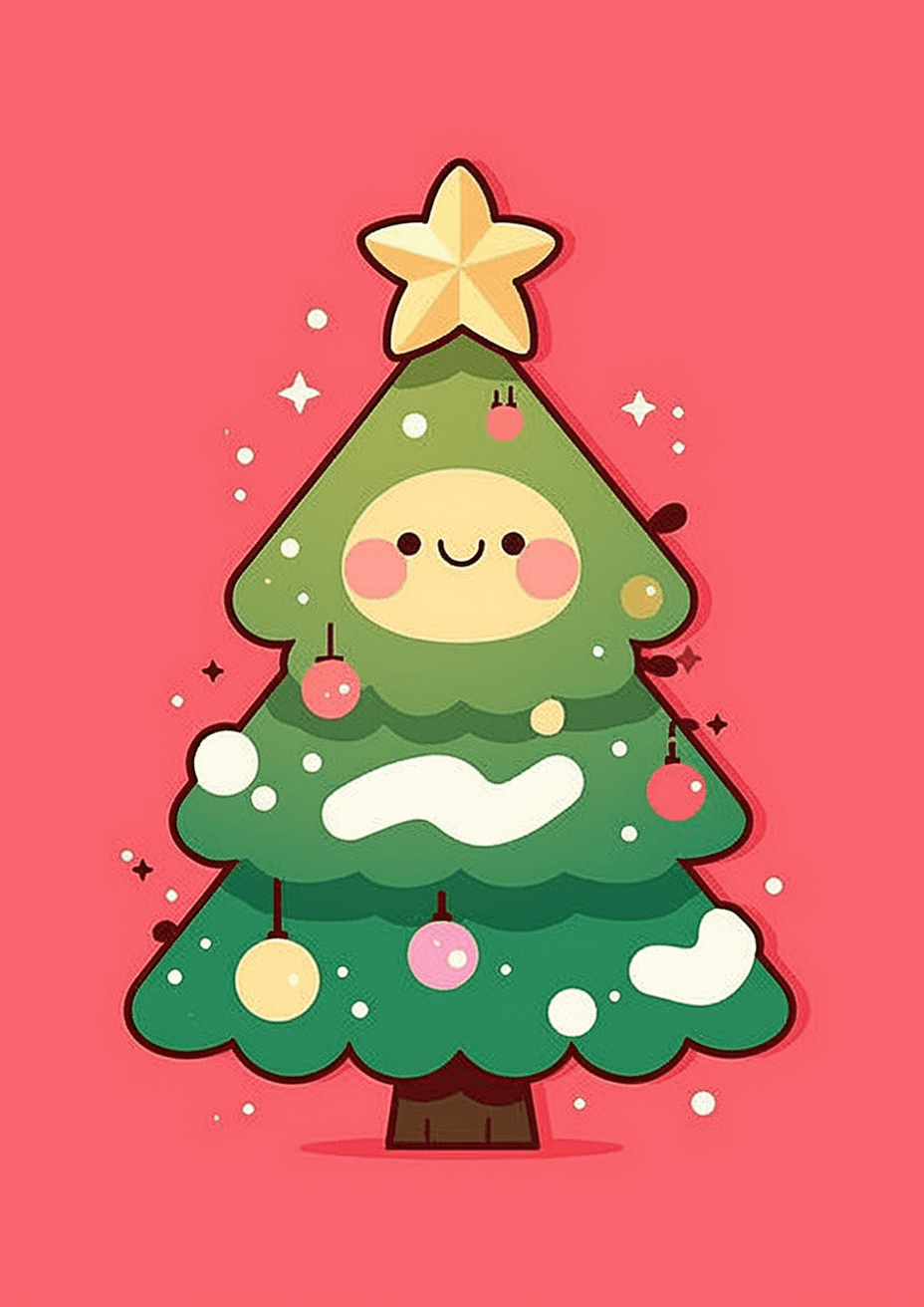 Christmas Christmas Tree 190 original repeating artwork