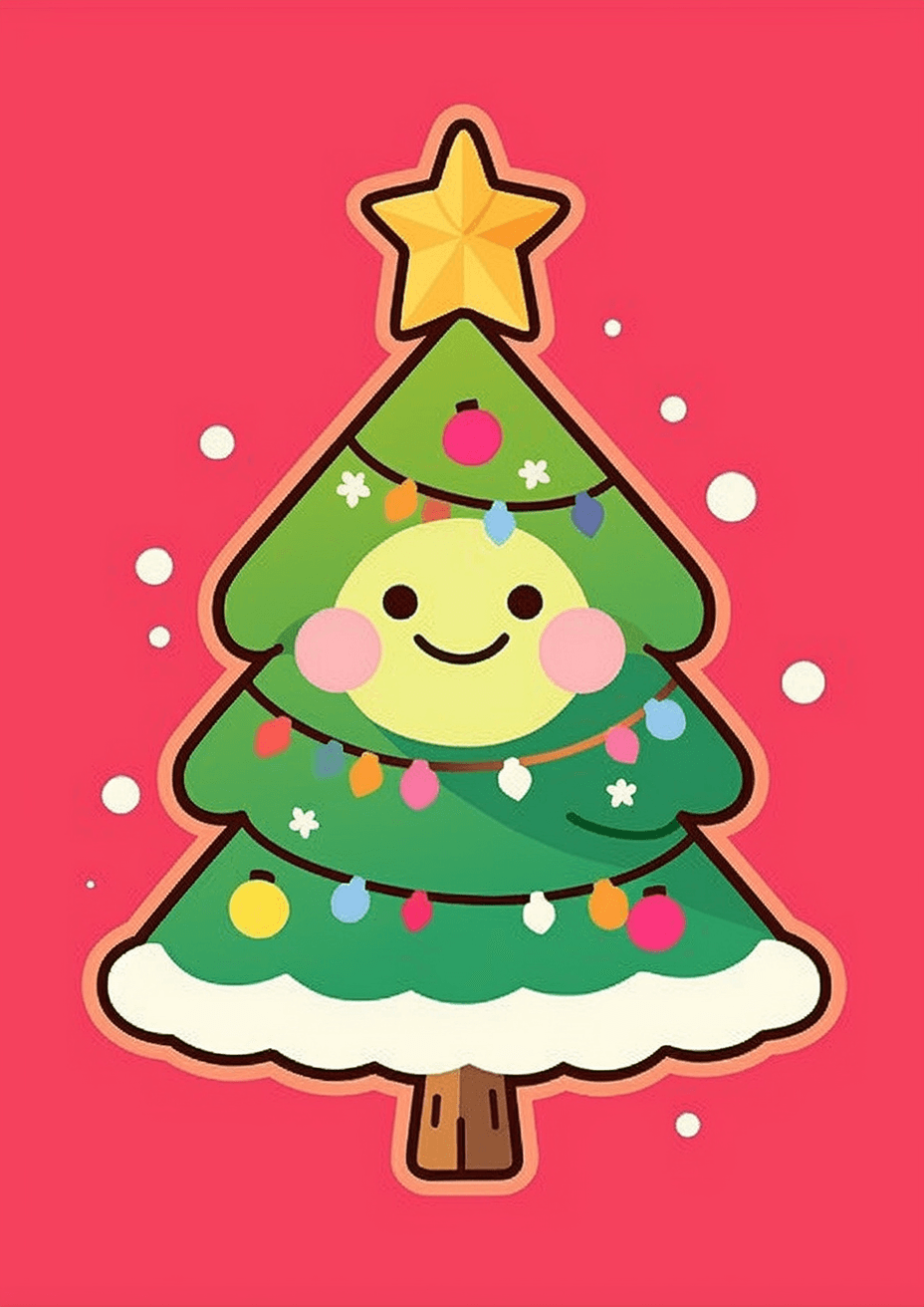 Christmas Tree 362 original repeating artwork