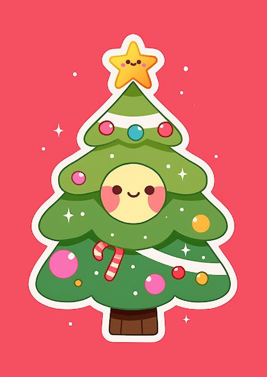Christmas Christmas Tree 176 original repeating artwork