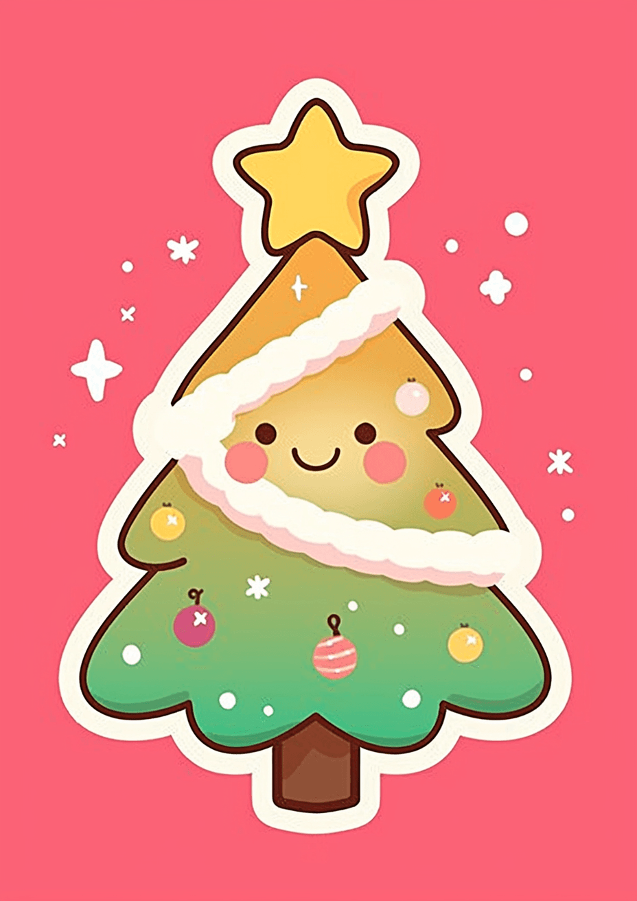 Christmas Christmas Tree 022 original repeating artwork