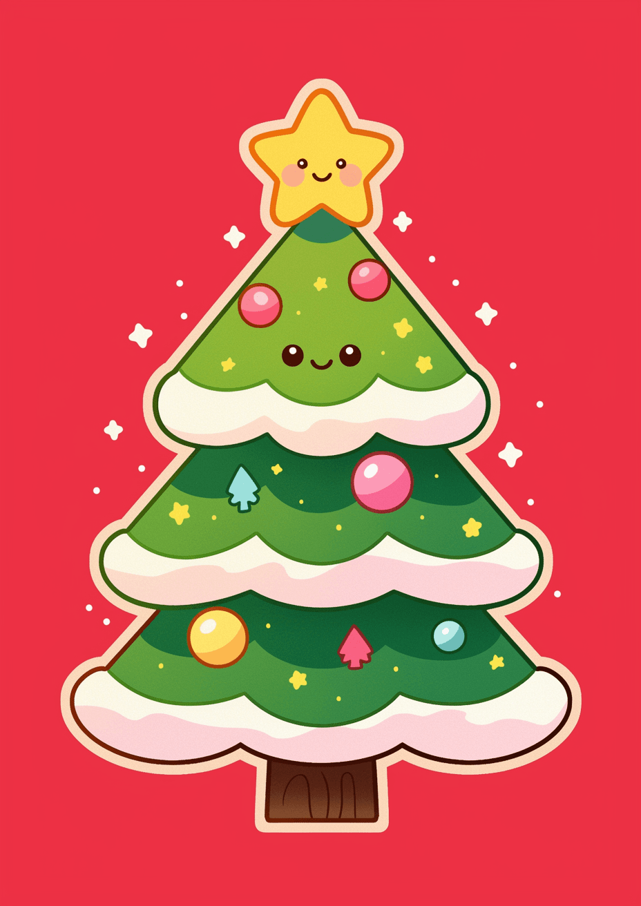 Christmas Christmas Tree 184 original repeating artwork