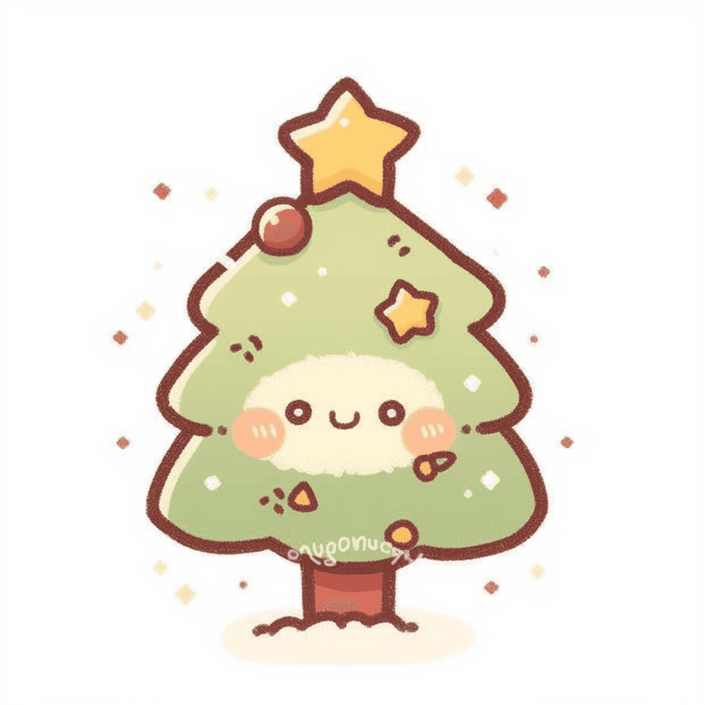 Christmas Tree 080 original repeating artwork