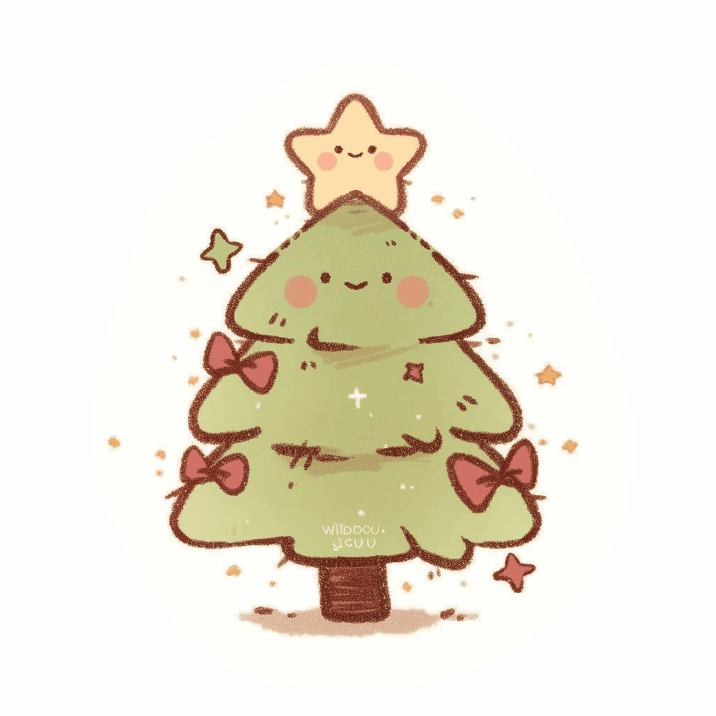 Christmas Christmas Tree 011 original repeating artwork