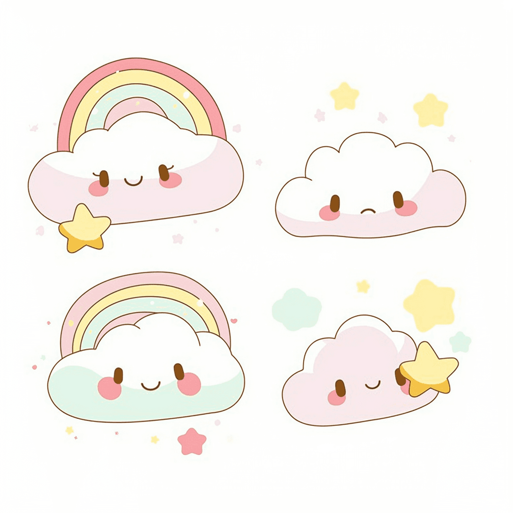 Cloud 195 original repeating artwork