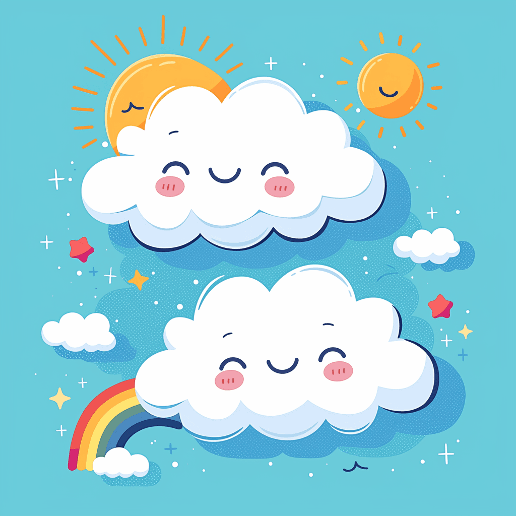 Cloud 374 original repeating artwork