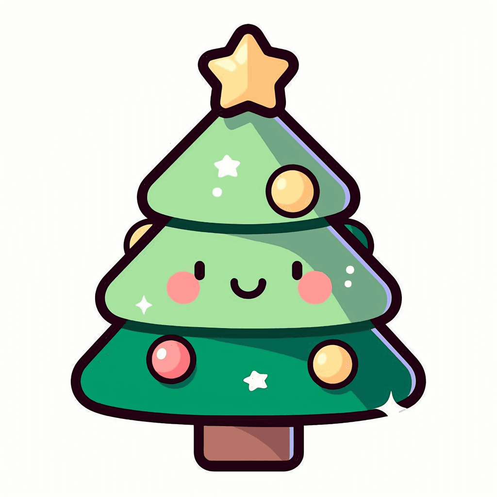 Christmas Tree 233 original repeating artwork