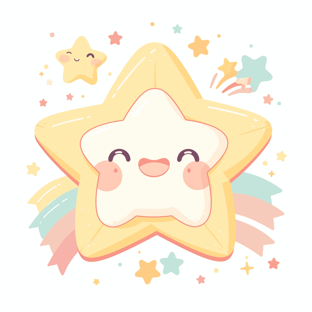 Star Flare original repeating artwork