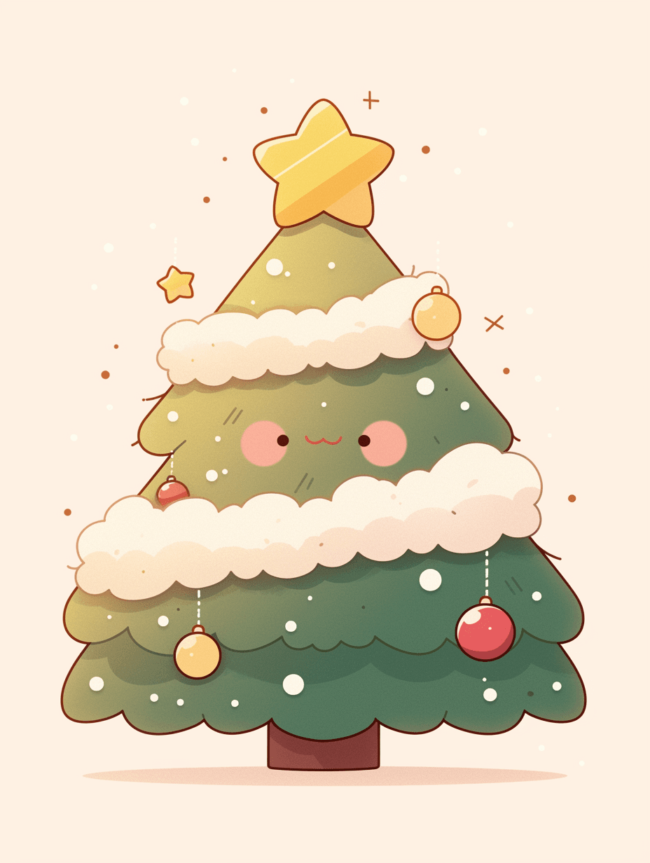 Christmas Christmas Tree 097 original repeating artwork