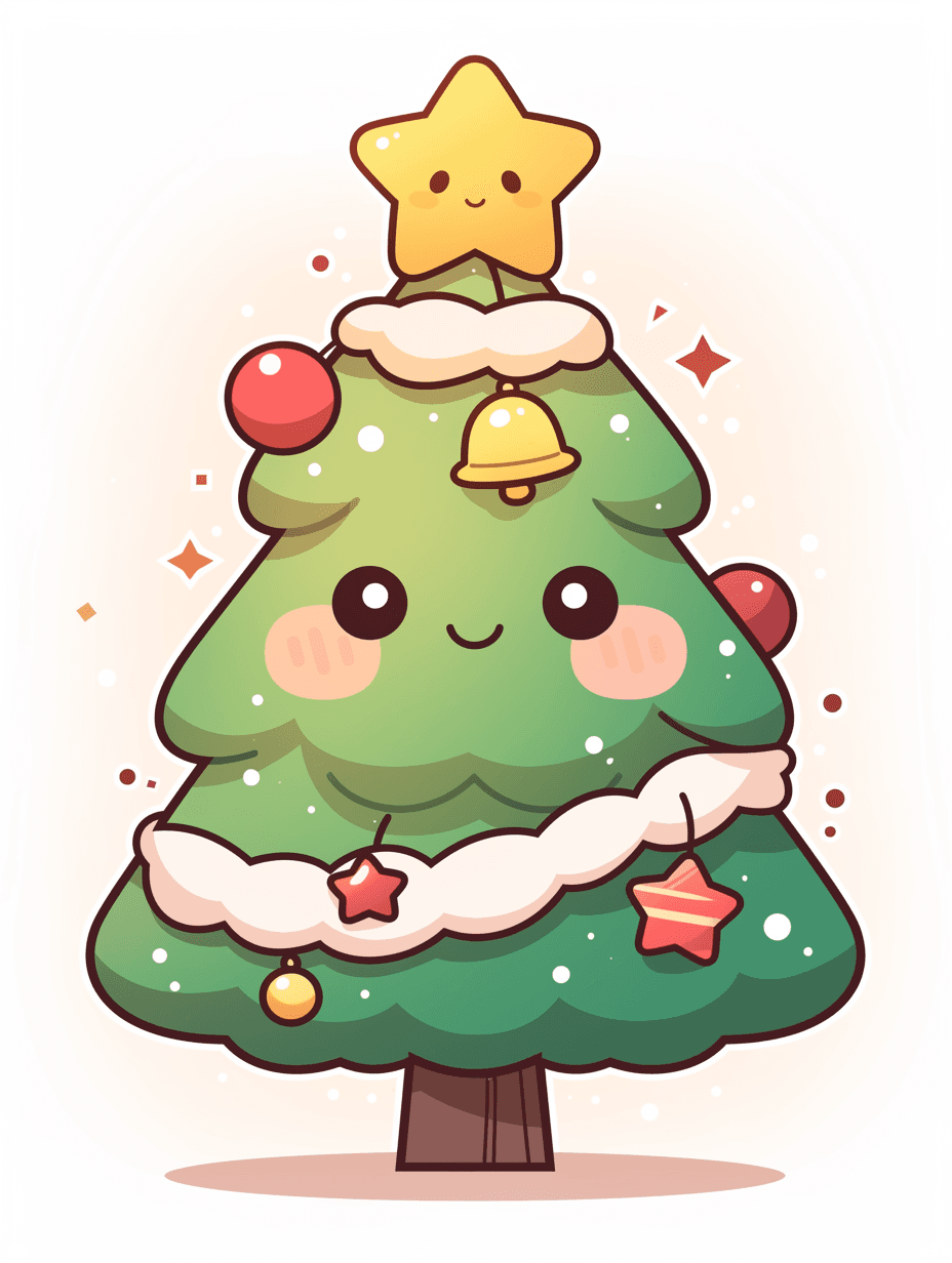Christmas Christmas Tree 096 original repeating artwork