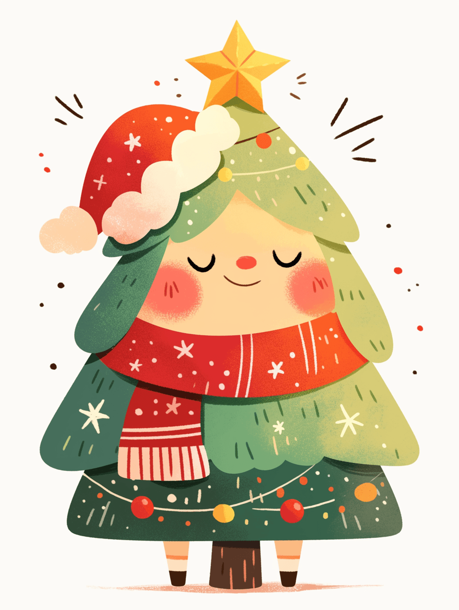Christmas Christmas Tree 094 original repeating artwork
