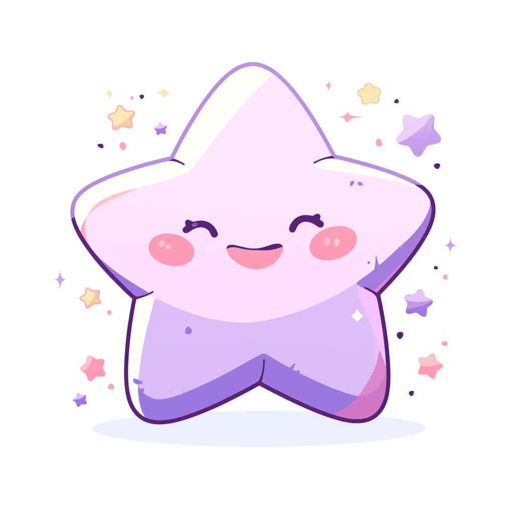 Cute Star Club original repeating artwork