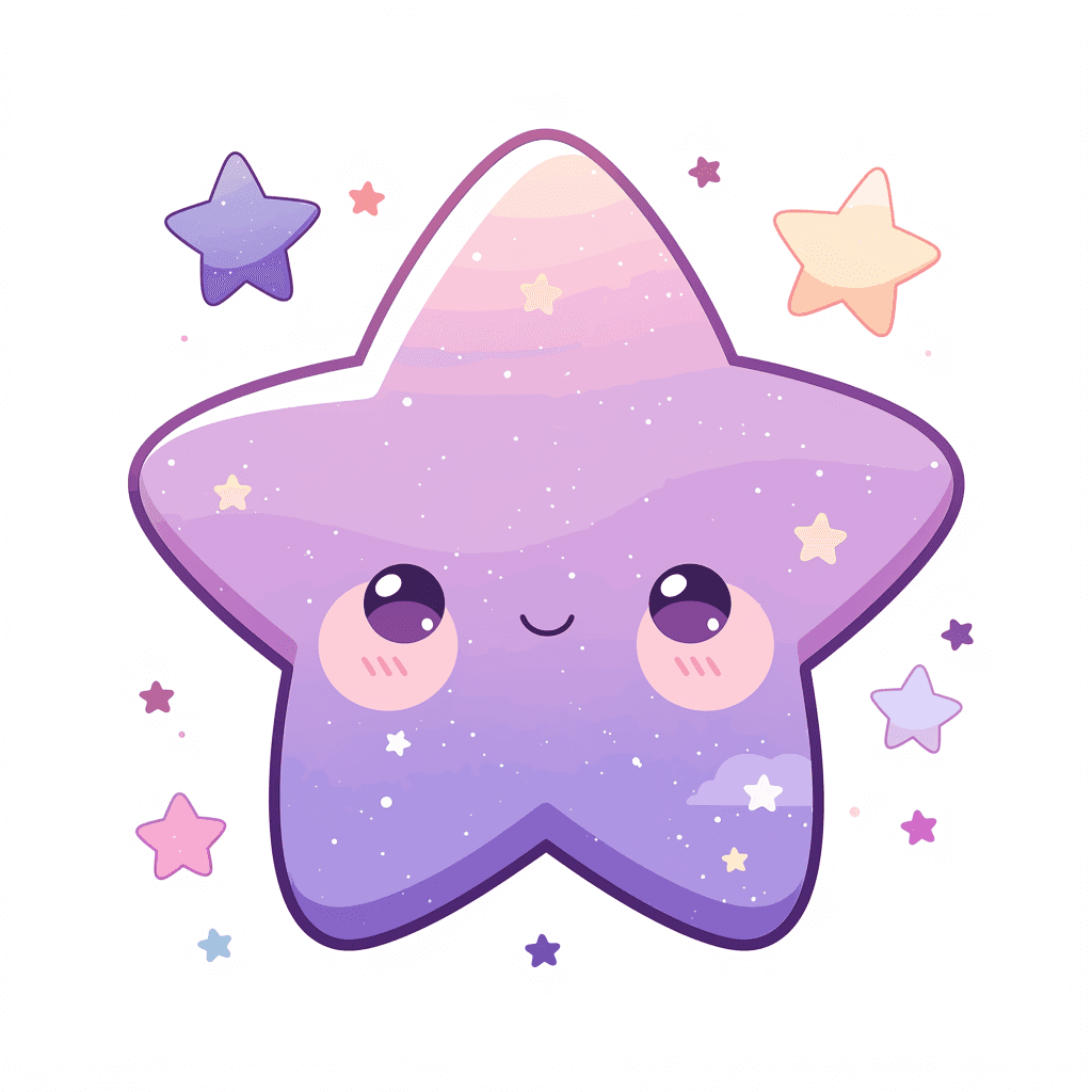 Cute Star Groove original repeating artwork