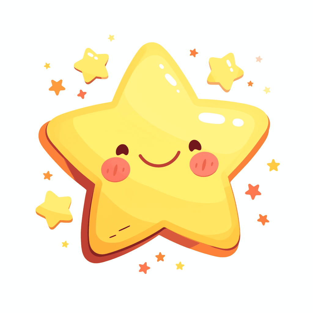 Cute Star Session original repeating artwork